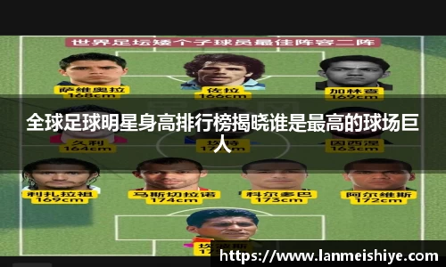 全球足球明星身高排行榜揭晓谁是最高的球场巨人